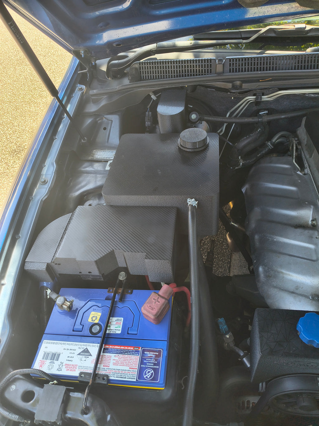 Ford Falcon FG Coolant Tank Cover (black cap) - FG MK2