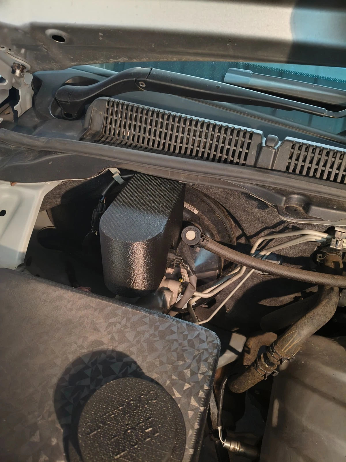 Ford Falcon Brake Master Cover (No logo Stealth) - (BA/BF/FG/FGX) easy install, easy removal