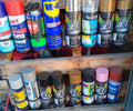 Spray Can Holder X4 Garage Storage