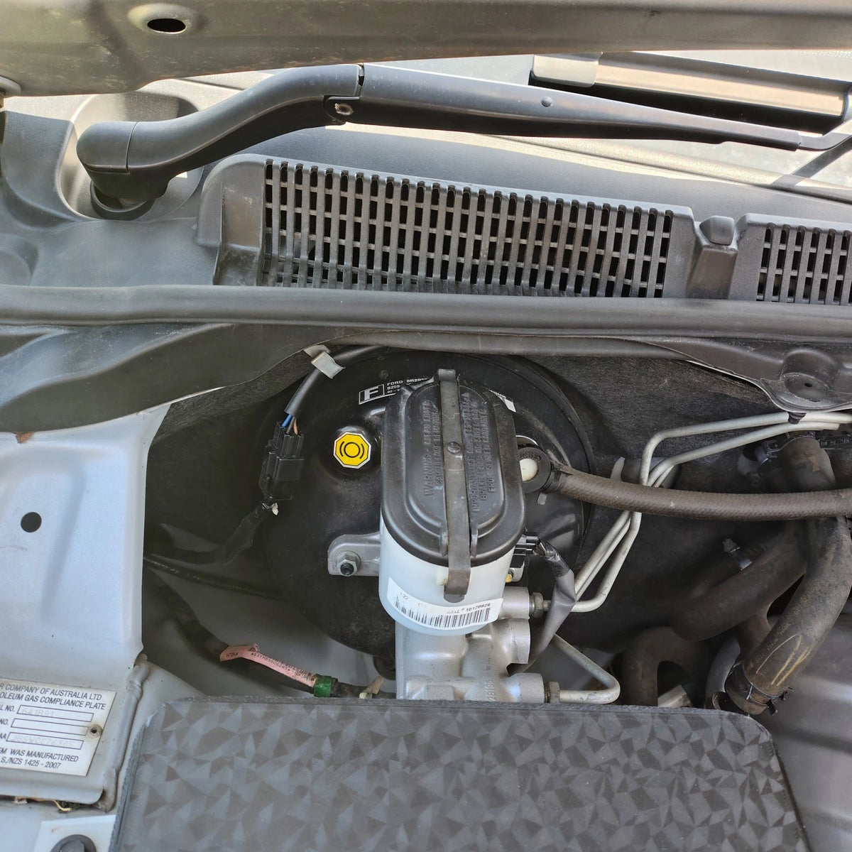 Ford Falcon Brake Master Cover (XR6) - (BA/BF/FG/FGX) easy install easy removal